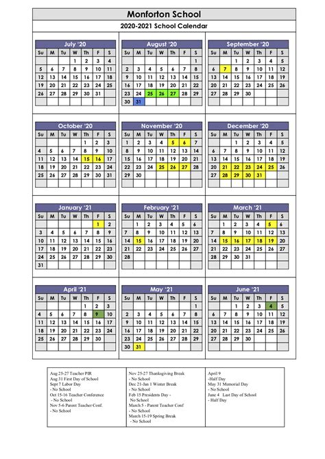 Montana State Academic Calendar 2024-25