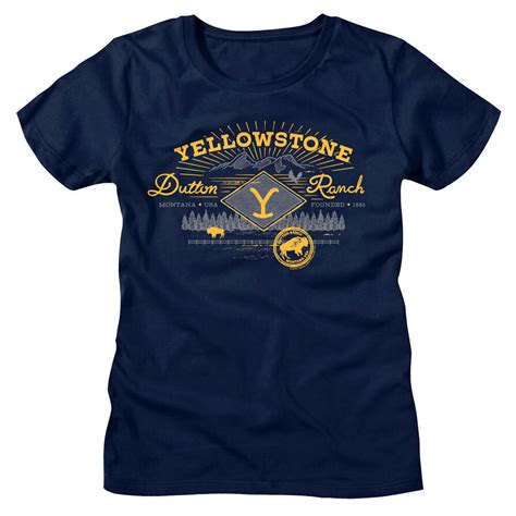 Yellowstone Montana Tee Shirt