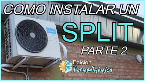 montar aire acondicionado split