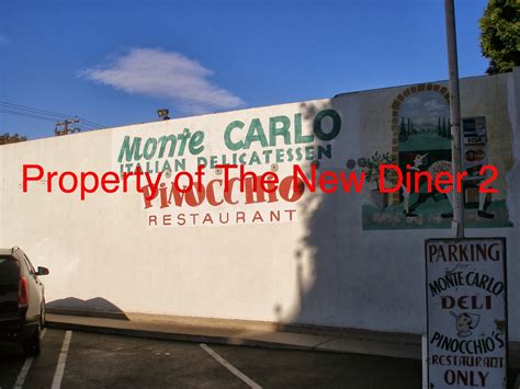 Monte Carlo Deli/Pinocchio Restaurant in Burbank, CA. Cheap Italian