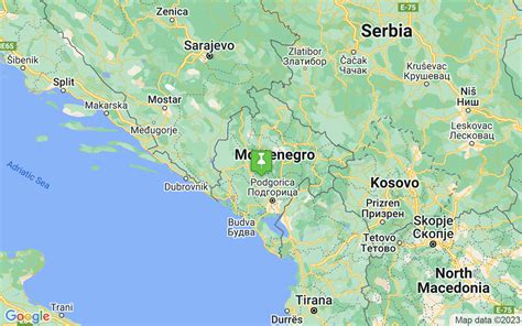 montenegro country code