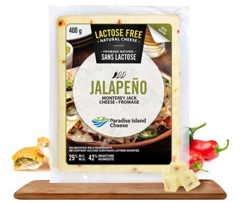Lactose Free Jalapeño Monterey Jack Paradise Island
