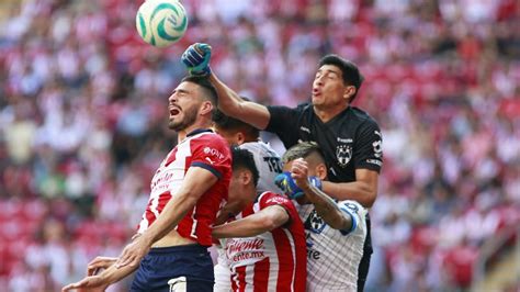 monterrey vs chivas en vivo