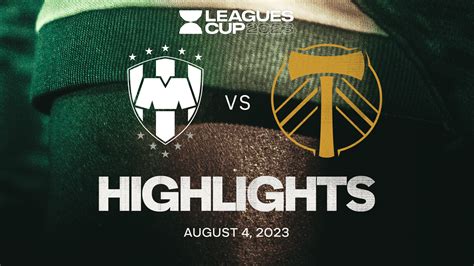 monterrey vs portland timbers replay