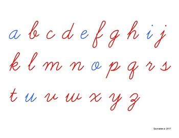 Montessori Cursive T Printable