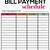 monthly bill free printable bill payment calendar