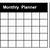 monthly planner template excel free download