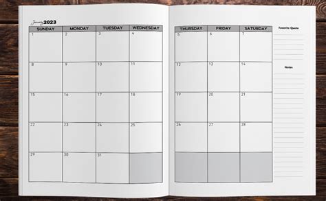 Monthly Planner 2023 Large