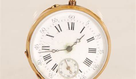 Montre Cylindre 10 Rubis Or . Jaune Auctions & Price Archive