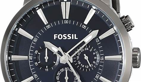 Montre Fossil FS5576 BELMAR Boîtier Acier Noir Bracelet
