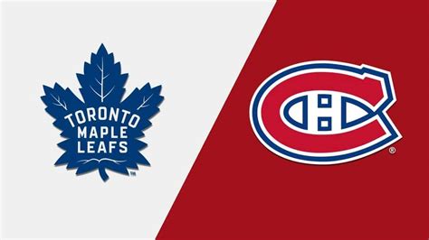 montreal canadiens and toronto maple leafs