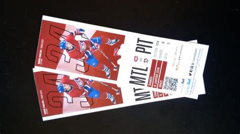 montreal canadiens nhl ticket resale