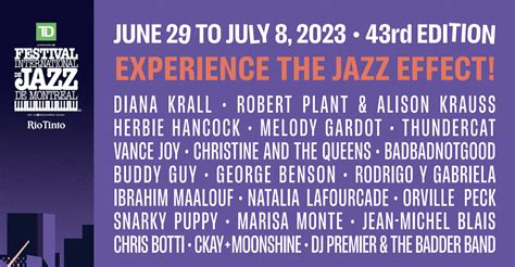 montreal jazz festival 2024 line up tara