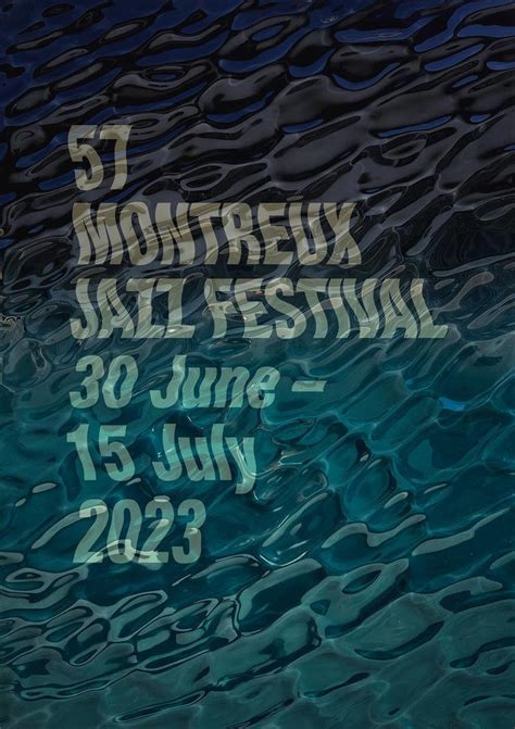 montreux jazz 2023 affiche