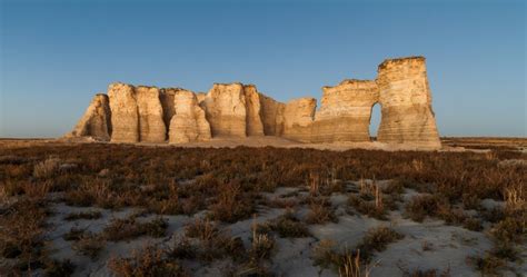 Monument Rocks In Ks