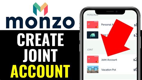monzo account create