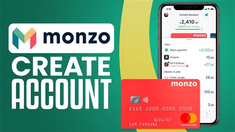 monzo create account