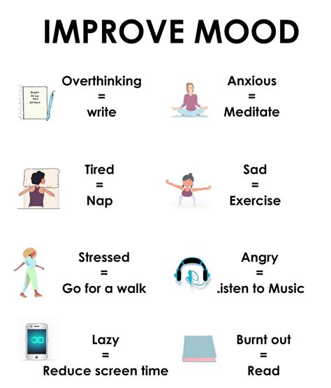 mood improvement exercises