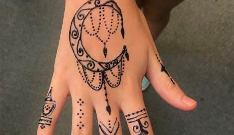Moon Dream Catcher Henna Designs Tattoo By Sanasyed YouTube