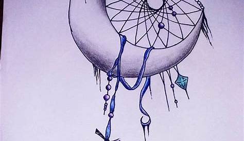 Moon Dream Catcher Sketch catcher Drawing At GetDrawings Free Download