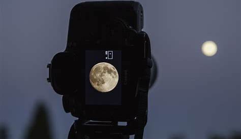 100214 Afternoon Moon through a 200mm Zoom lens Taken