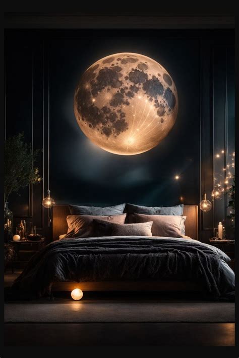 Moon and Star Wall Art