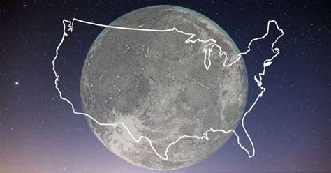 moon compared to usa