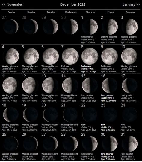 Moon Phases 2022 Mid North Coast NSW Australia
