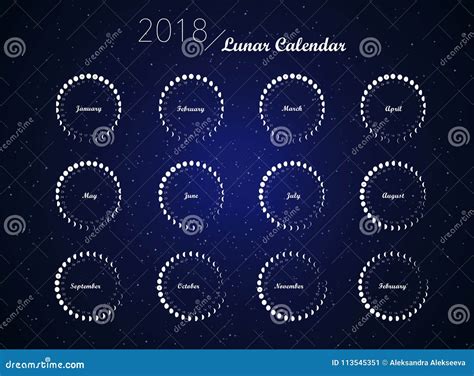 Moon Rising Calendar