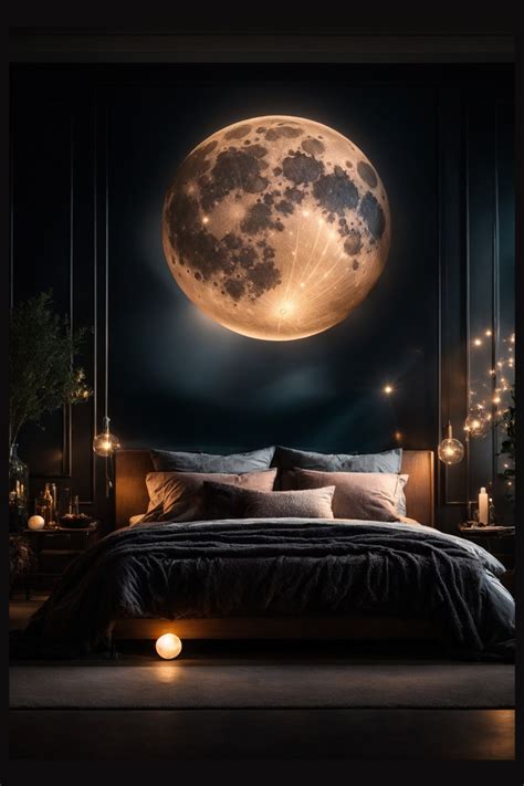Moon Wall Art For Bedroom