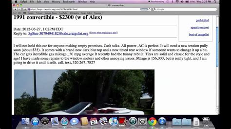 moorhead craigslist