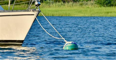 mooring ball setup