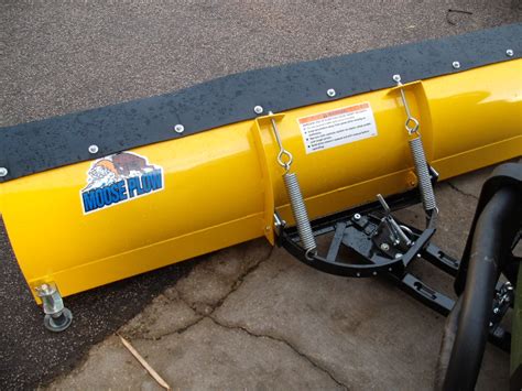 Moose Atv Snow Plow Mount