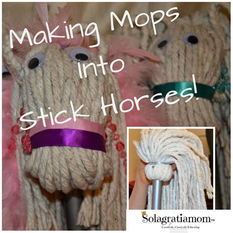 Mop Stick Horse
