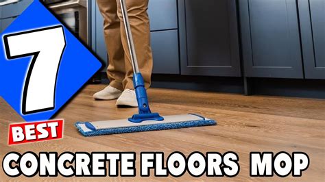 Mopping Concrete Floors