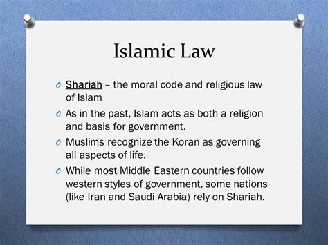 Moral Code In Islam