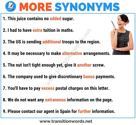 more and more synonym