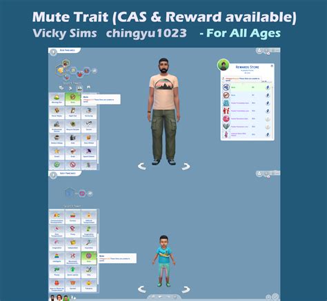 more traits in cas sims 4 chingyu