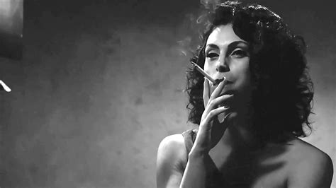 morena baccarin smoking cigarette