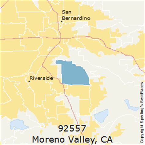 moreno valley ca area code
