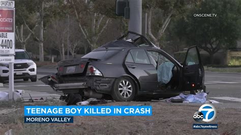 moreno valley car accident death