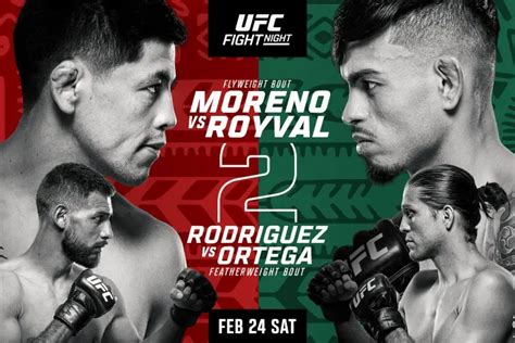 moreno vs royval 2 card