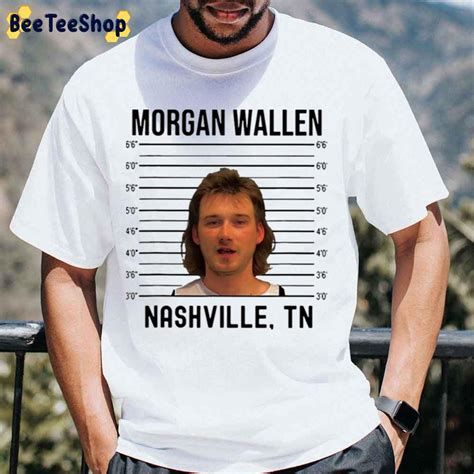 morgan wallen mugshot t shirt