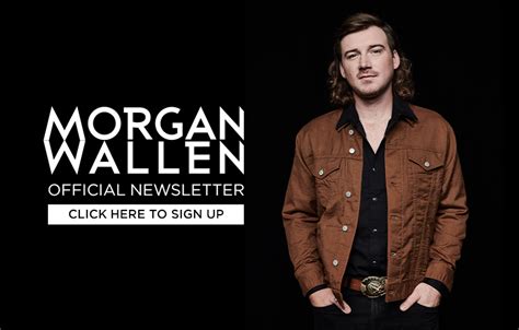 morgan wallen newsletter