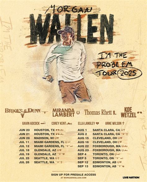 Wallen Song List 2025 Tour The Ultimate Collection for Music Lovers