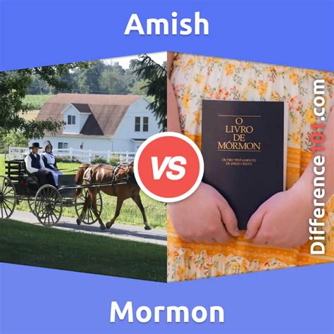 mormon amish differences
