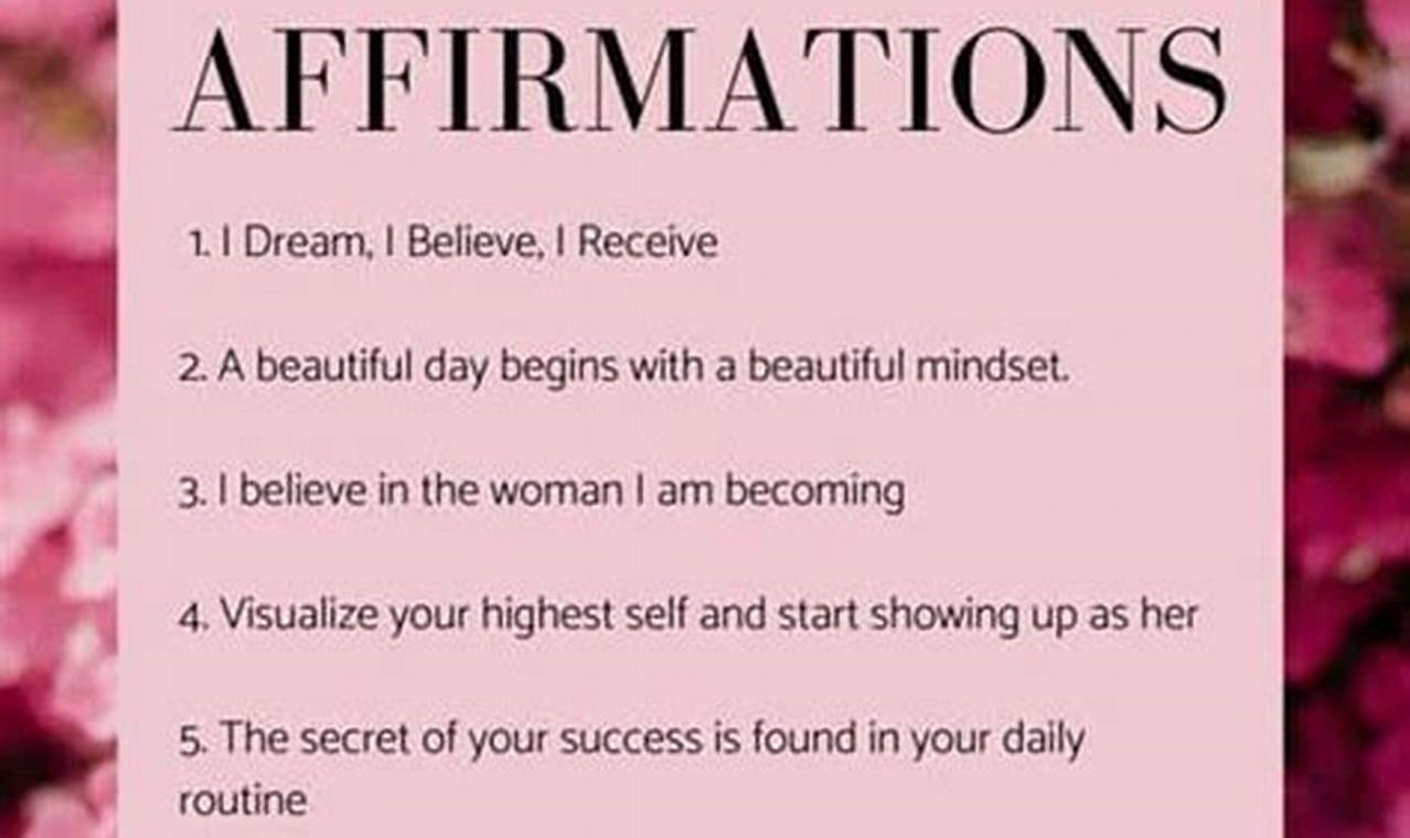 Morning Affirmations to Transform Your Life: Unlocking the Power of Positive Self-Talk