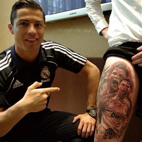 moroccan man ronaldo tattoo