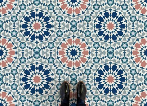 moroccan vinyl floor tiles