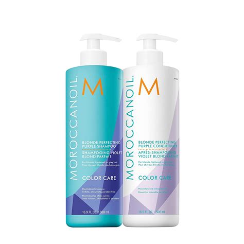 moroccanoil blonde shampoo and conditioner